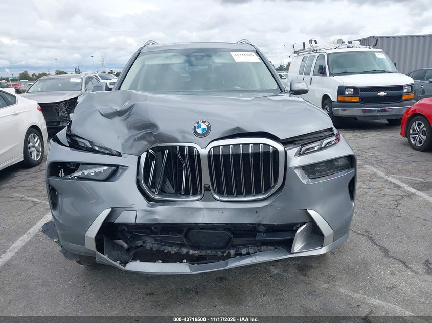 2025 BMW X7 xDrive40I VIN: 5UX23EM08S9W25721 Lot: 43716500