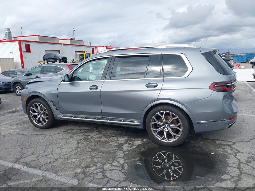 2025 BMW X7 xDrive40I VIN: 5UX23EM08S9W25721 Lot: 43716500