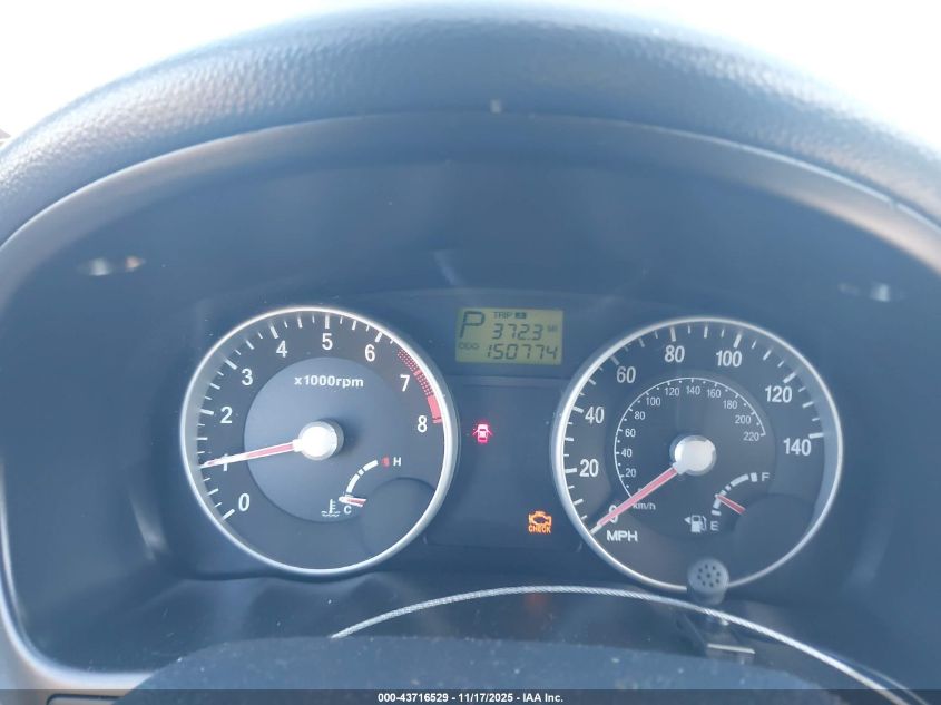 2006 Hyundai Accent Gls VIN: KMHCN46C86U022865 Lot: 43716529