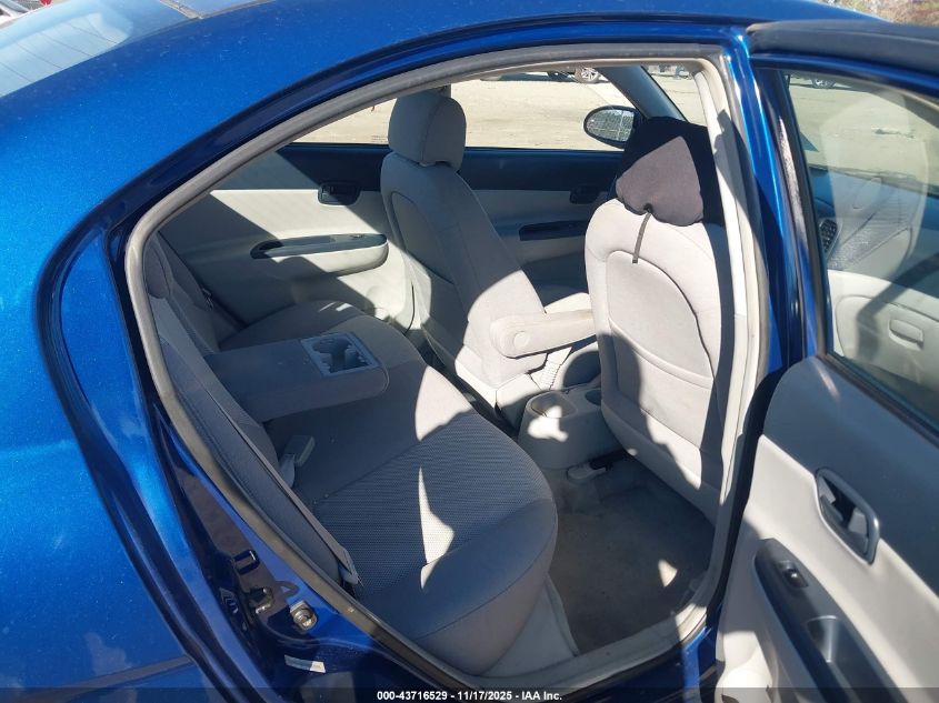 2006 Hyundai Accent Gls VIN: KMHCN46C86U022865 Lot: 43716529