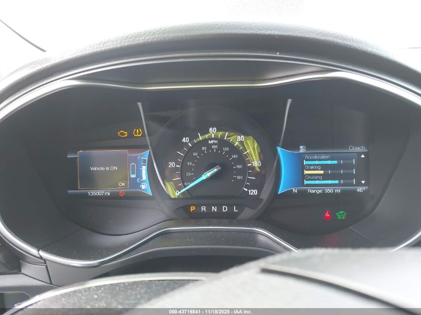 2017 Ford Fusion Energi Titanium VIN: 3FA6P0SU6HR147186 Lot: 43716541