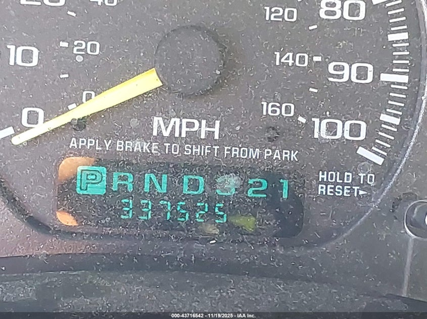 2001 Chevrolet Suburban 1500 Lt VIN: 1GNFK16T01J200438 Lot: 43716542