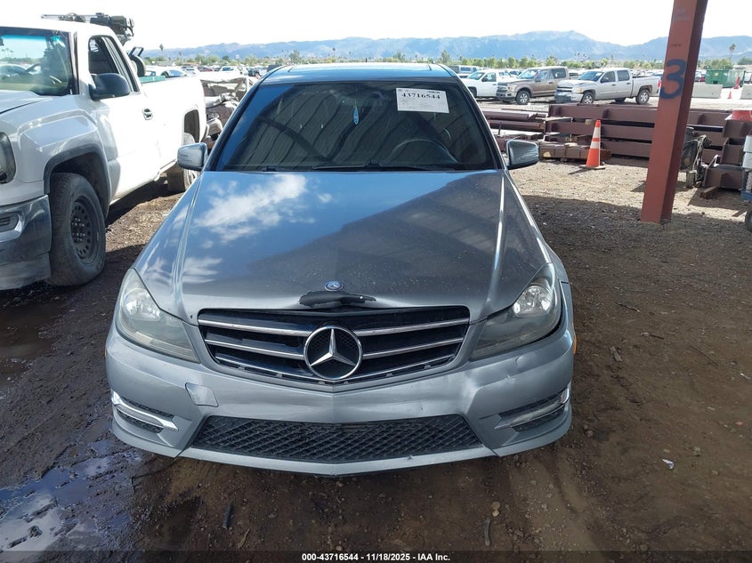 2014 Mercedes-Benz C 250 Sport VIN: WDDGF4HB6EA963602 Lot: 43716544