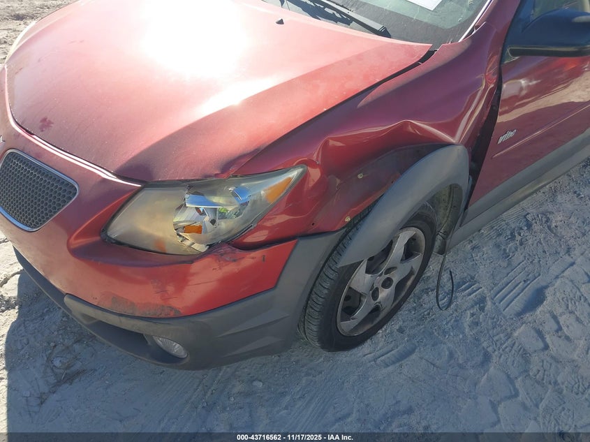 2008 Pontiac Vibe VIN: 5Y2SL65878Z406978 Lot: 43716562