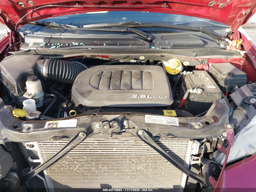 2014 Dodge Grand Caravan Sxt VIN: 2C4RDGCG7ER422289 Lot: 43716565