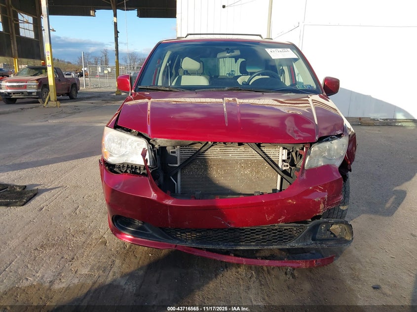 2014 Dodge Grand Caravan Sxt VIN: 2C4RDGCG7ER422289 Lot: 43716565