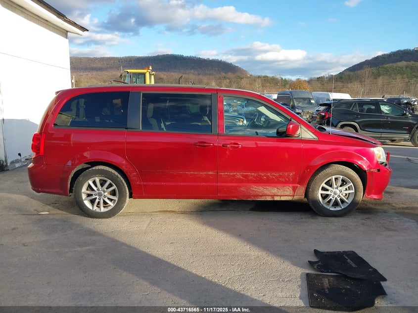 2014 Dodge Grand Caravan Sxt VIN: 2C4RDGCG7ER422289 Lot: 43716565