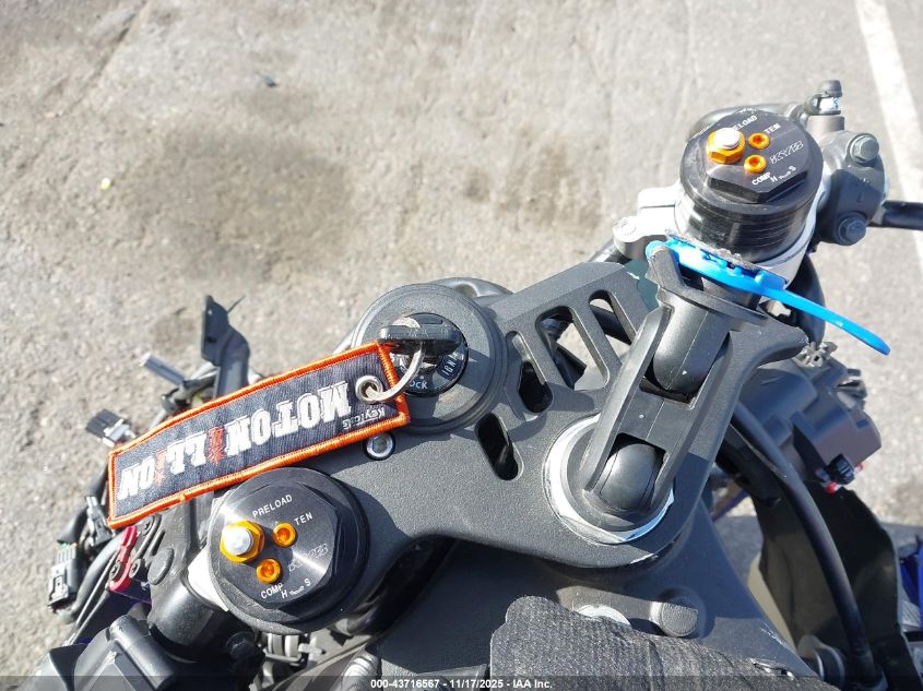 2023 Yamaha Yzfr1 VIN: JYARN66E1PA003469 Lot: 43716567