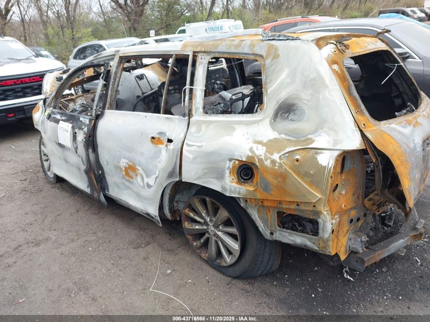 2008 Toyota Highlander Hybrid Limited VIN: JTEEW44A282008031 Lot: 43716568