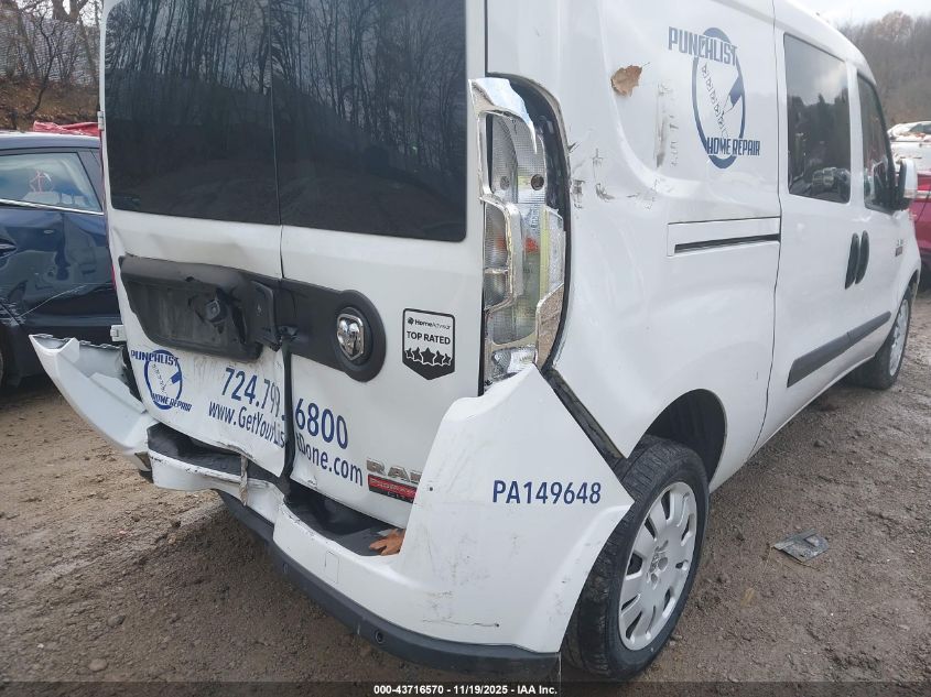 2021 Ram Promaster City Slt VIN: ZFBHRFBB2M6V75149 Lot: 43716570