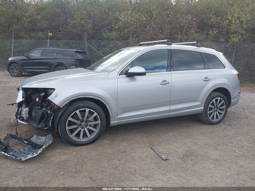 2018 Audi Q7 3.0T Premium VIN: WA1LAAF72JD008156 Lot: 43716588