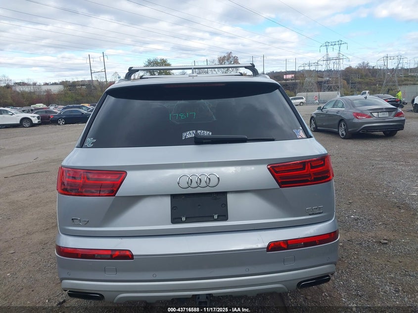 2018 Audi Q7 3.0T Premium VIN: WA1LAAF72JD008156 Lot: 43716588