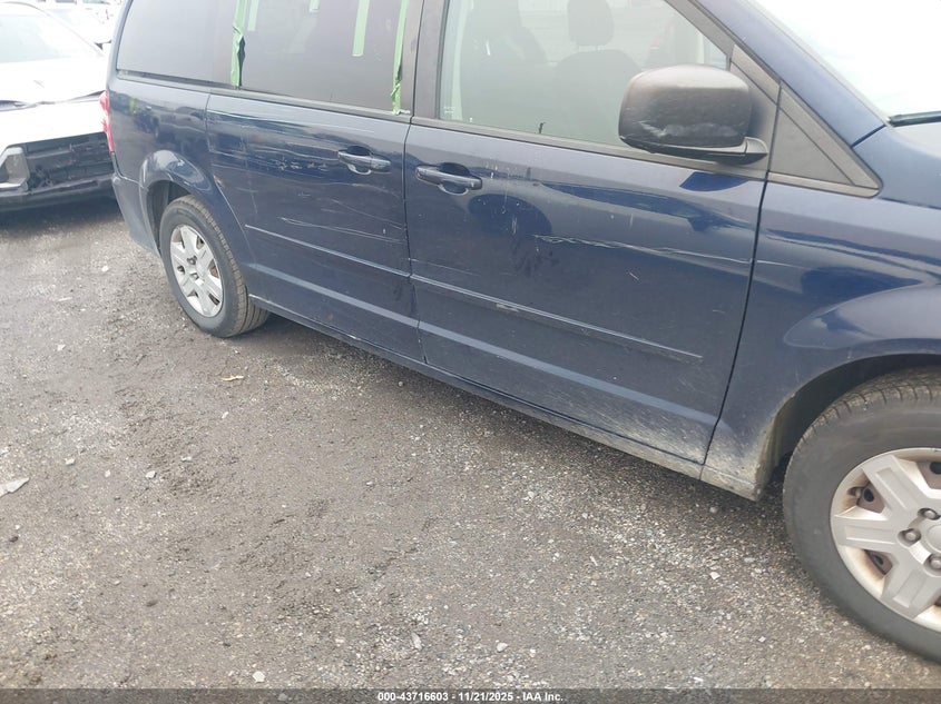 2012 Dodge Grand Caravan Se/Avp VIN: 2C4RDGBG9CR341664 Lot: 43716603