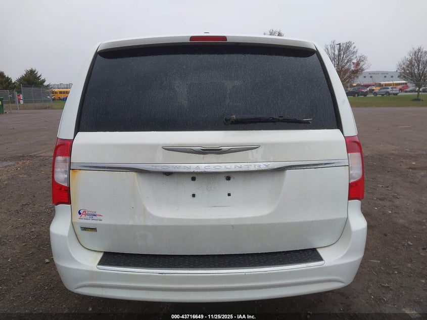 2014 Chrysler Town & Country Touring VIN: 2C4RC1BG2ER294917 Lot: 43716649