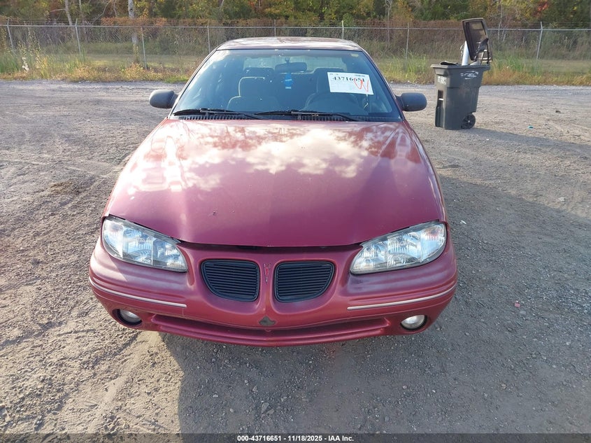 1996 Pontiac Grand Am Se VIN: 1G2NE52M5TC735133 Lot: 43716651