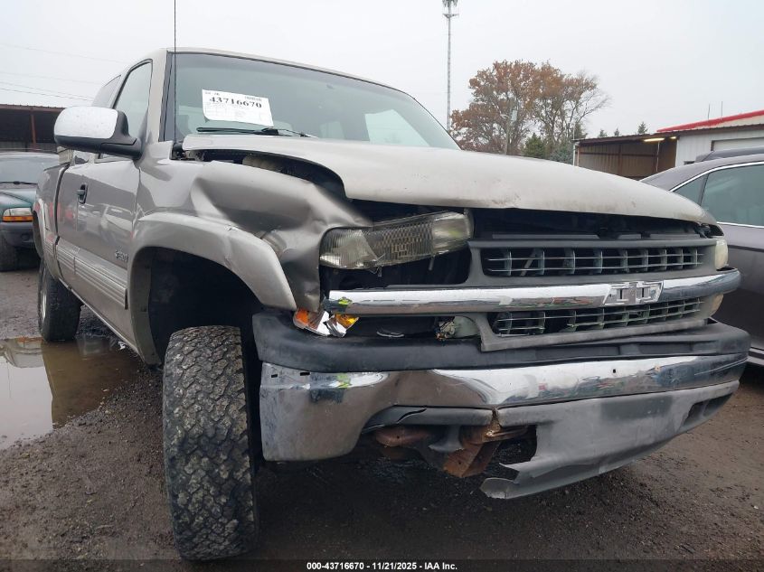 1999 Chevrolet Silverado 2500 Ls VIN: 1GCGK29U6XE231816 Lot: 43716670