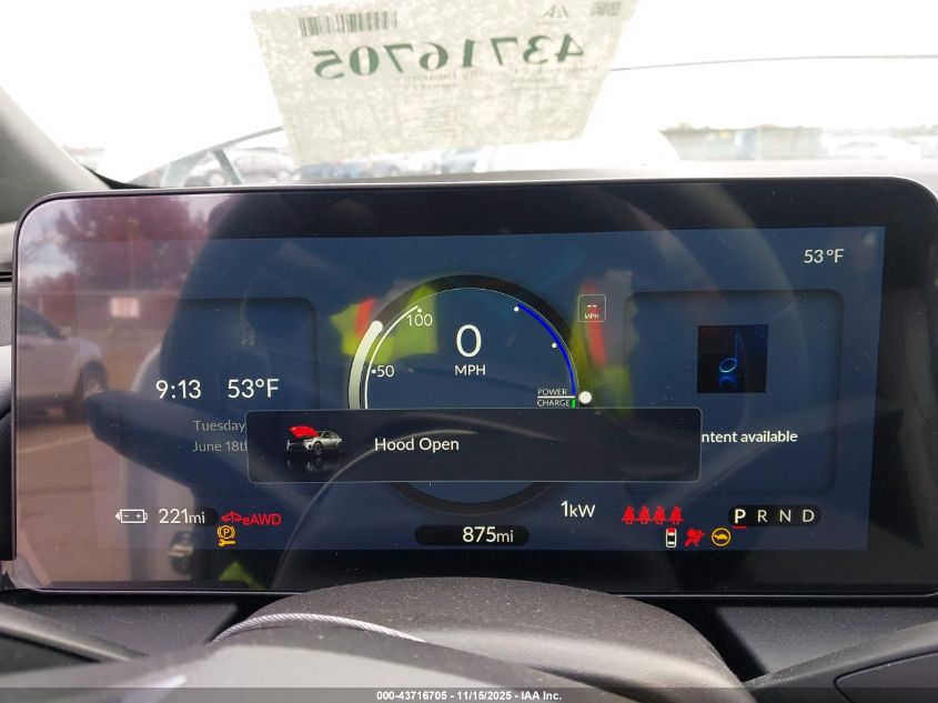 2025 Honda Prologue Elite VIN: 3GPKHZRJXSS504308 Lot: 43716705