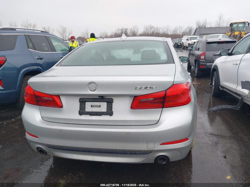 2019 BMW 530E xDrive Iperformance VIN: WBAJB1C58KB376235 Lot: 43716706