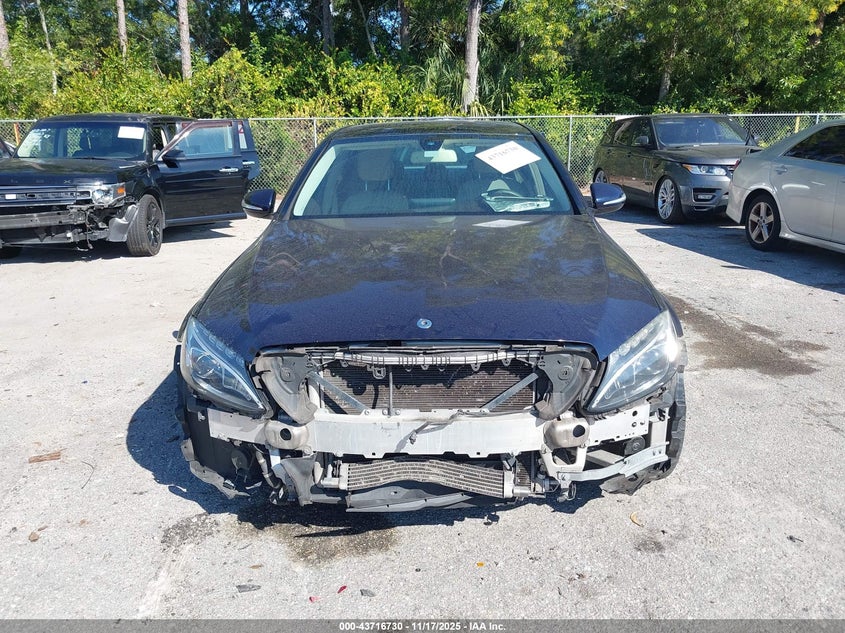 2015 Mercedes-Benz C 300 Luxury VIN: 55SWF4JB8FU044367 Lot: 43716730