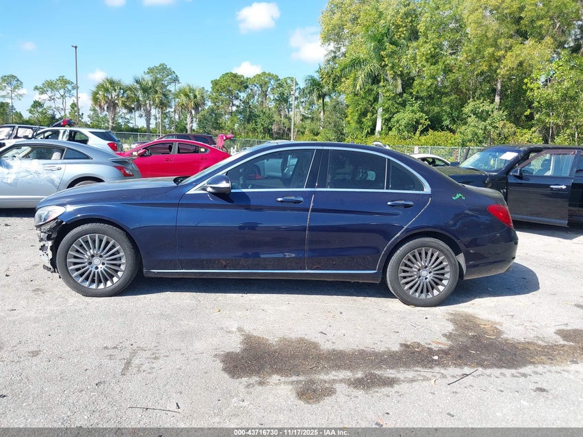 2015 Mercedes-Benz C 300 Luxury VIN: 55SWF4JB8FU044367 Lot: 43716730