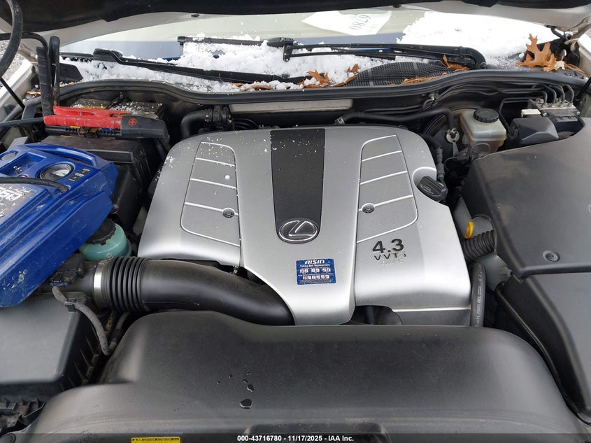 2005 Lexus Ls 430 VIN: JTHBN36F355010988 Lot: 43716780