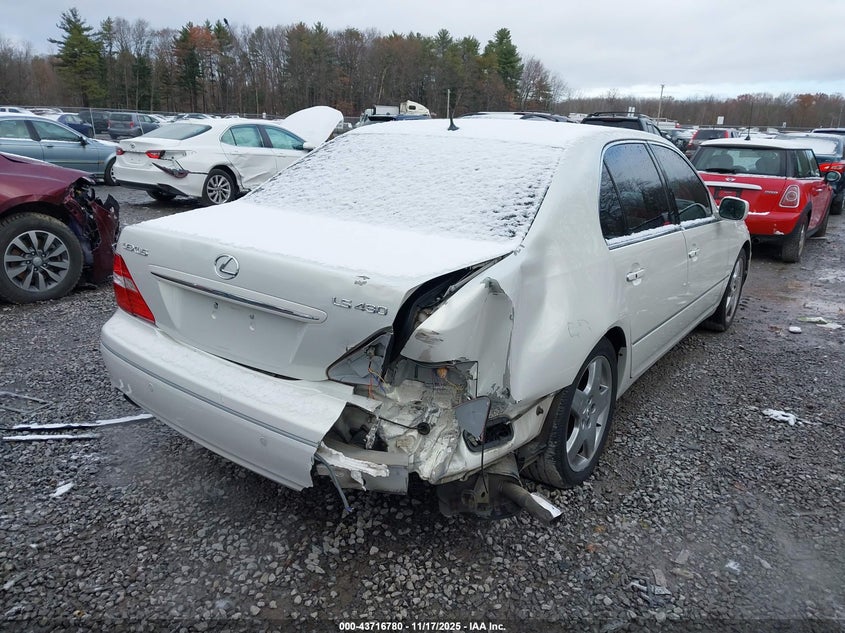 2005 Lexus Ls 430 VIN: JTHBN36F355010988 Lot: 43716780