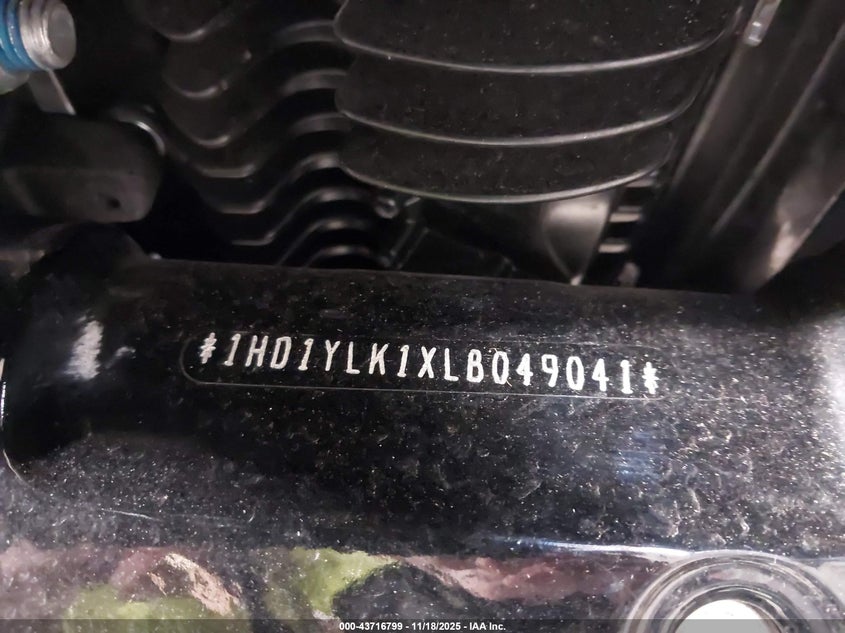 2020 Harley-Davidson Fxfbs VIN: 1HD1YLK1XLB049041 Lot: 43716799