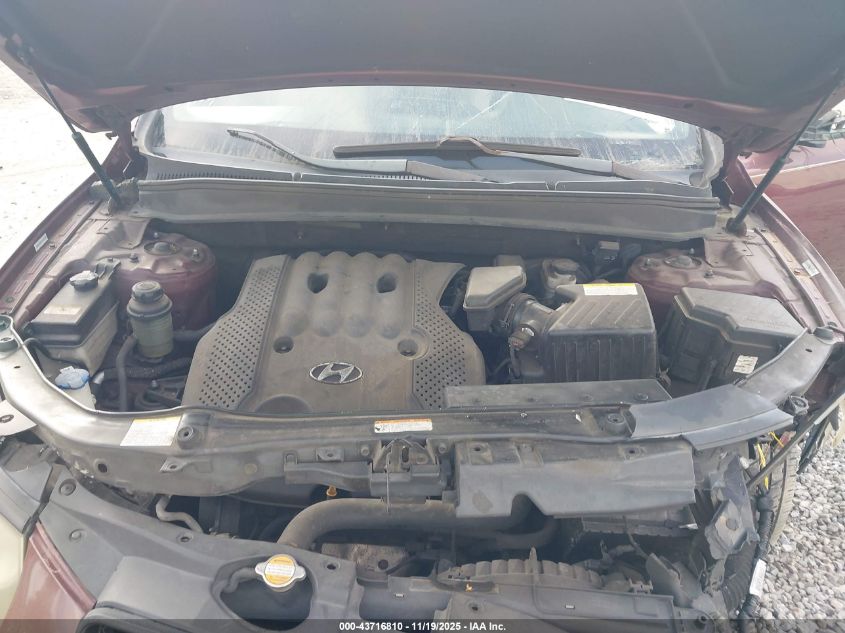 2008 Hyundai Santa Fe Gls VIN: 5NMSG13D38H178697 Lot: 43716810