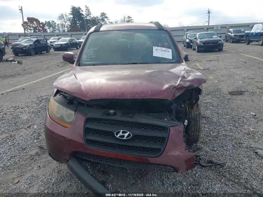 2008 Hyundai Santa Fe Gls VIN: 5NMSG13D38H178697 Lot: 43716810