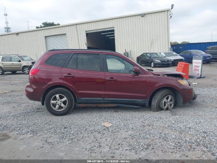 2008 Hyundai Santa Fe Gls VIN: 5NMSG13D38H178697 Lot: 43716810