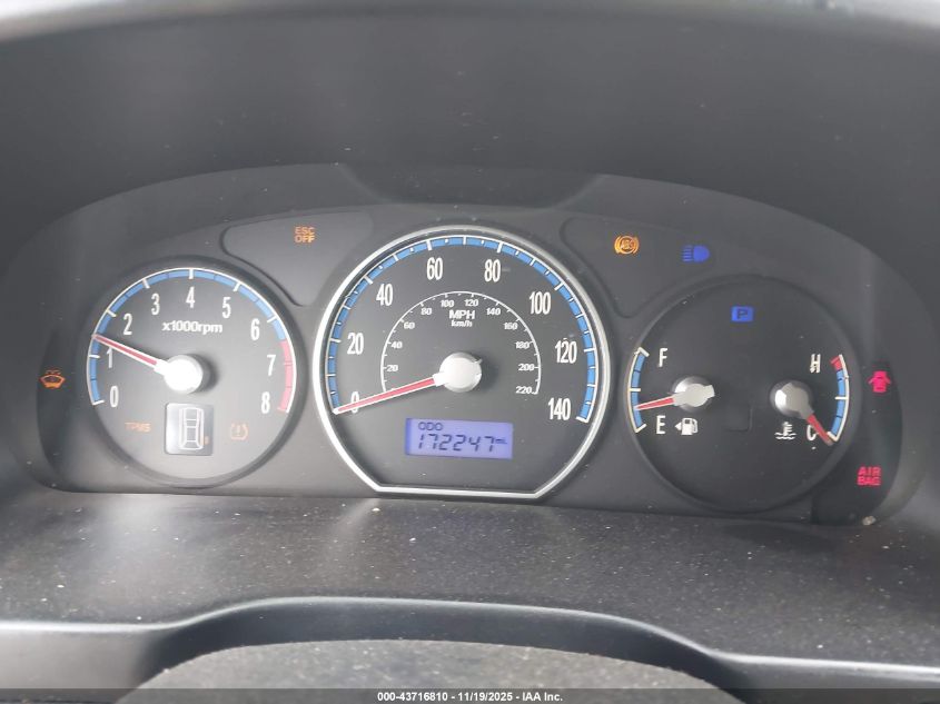 2008 Hyundai Santa Fe Gls VIN: 5NMSG13D38H178697 Lot: 43716810