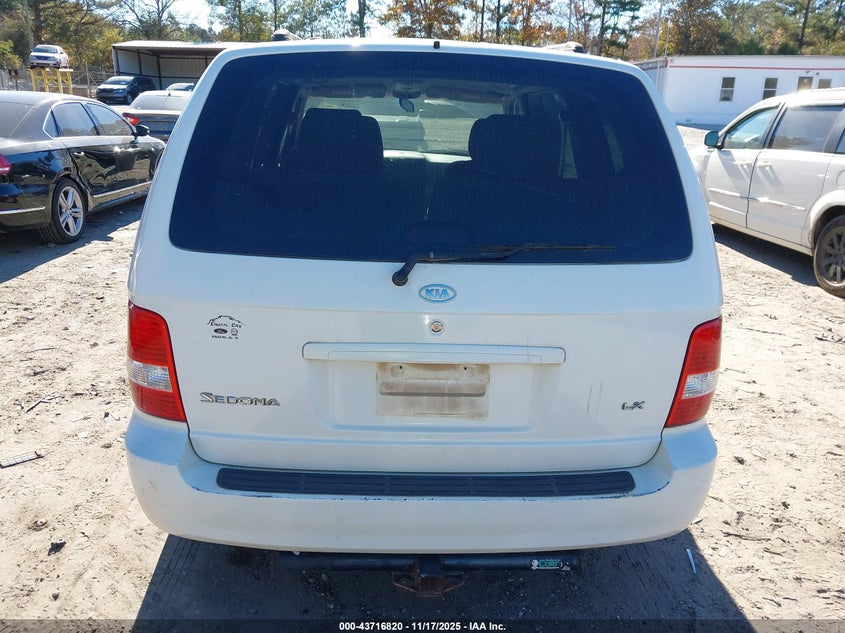 2005 Kia Sedona Ex/Lx VIN: KNDUP132456703122 Lot: 43716820
