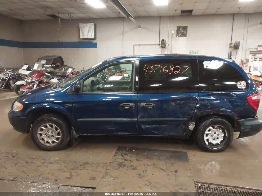 2002 Chrysler Voyager VIN: 1C4GJ25342B553669 Lot: 43716827