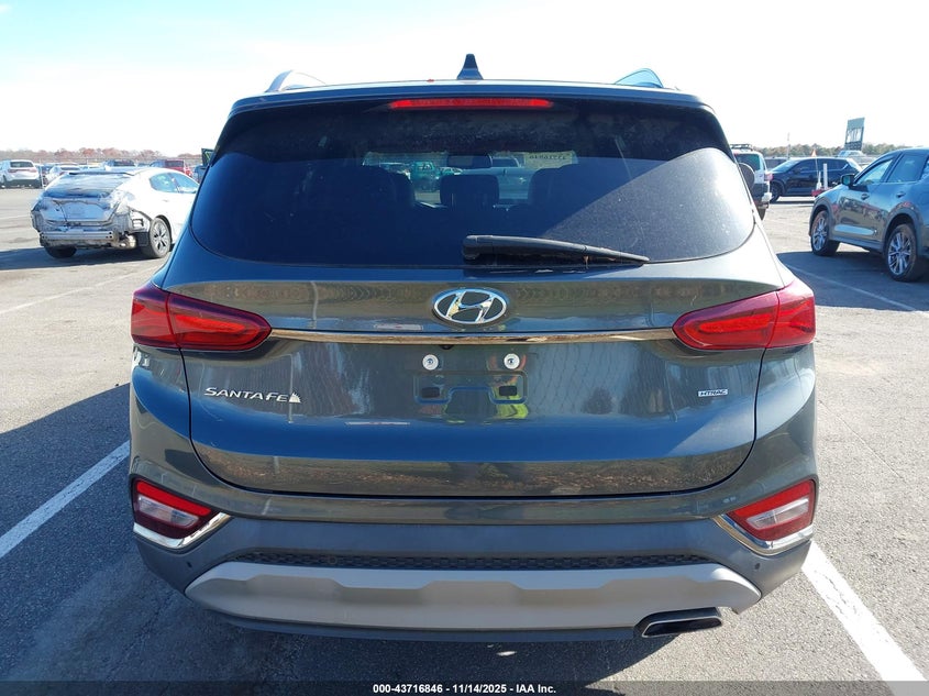 2020 Hyundai Santa Fe Limited VIN: 5NMS5CAD4LH242372 Lot: 43716846