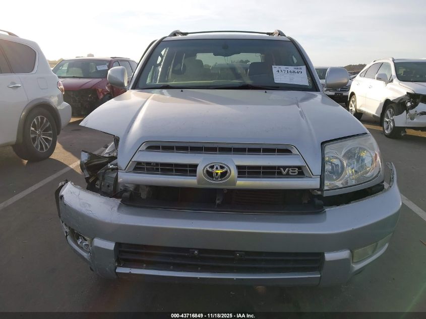 2005 Toyota 4Runner Limited V8 VIN: JTEBT17R050046005 Lot: 43716849