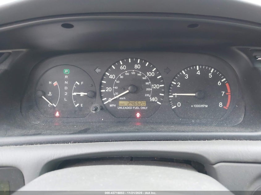 1999 Toyota Camry Le V6 VIN: JT2BF22K6X0187068 Lot: 43716853