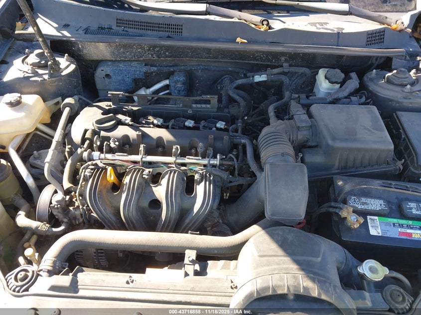 2008 Kia Optima Lx VIN: KNAGE123685195465 Lot: 43716858