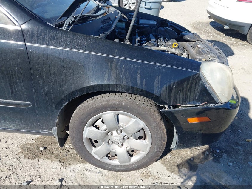 2008 Kia Optima Lx VIN: KNAGE123685195465 Lot: 43716858