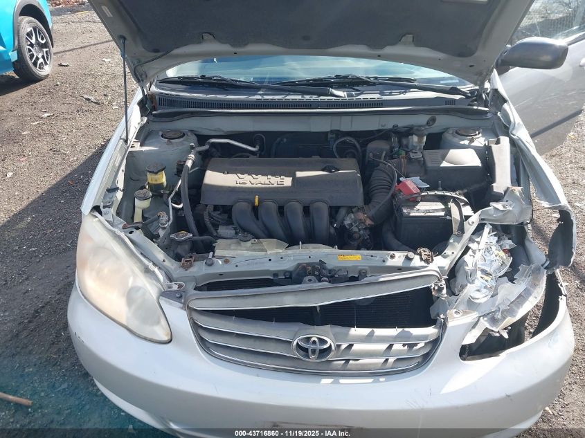 2004 Toyota Corolla Ce/Le/S VIN: 2T1BR32E340257528 Lot: 43716860