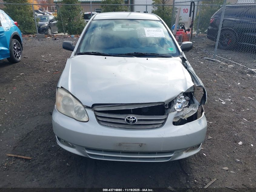 2004 Toyota Corolla Ce/Le/S VIN: 2T1BR32E340257528 Lot: 43716860