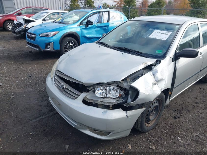 2004 Toyota Corolla Ce/Le/S VIN: 2T1BR32E340257528 Lot: 43716860