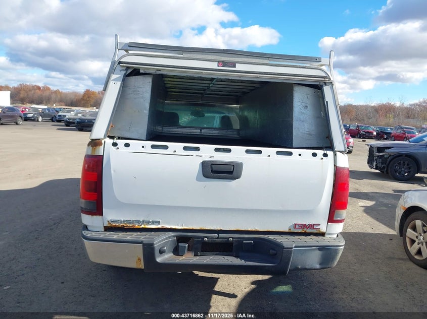 2008 GMC Sierra 1500 Work Truck VIN: 1GTEC14X48Z332833 Lot: 43716862