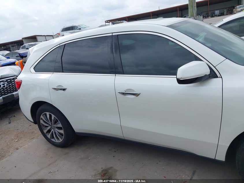 5FRYD4H40EB010556 2014 ACURA MDX photo no. 14