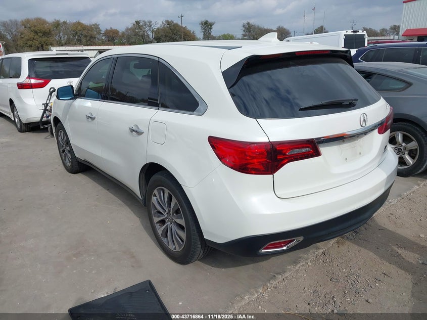 5FRYD4H40EB010556 2014 ACURA MDX photo no. 3