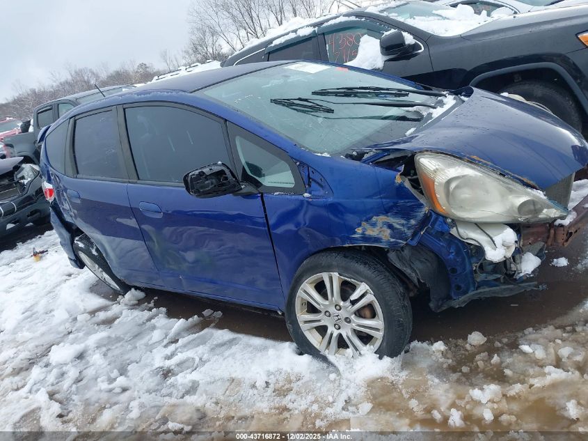 2009 Honda Fit Sport VIN: JHMGE88419S021316 Lot: 43716872