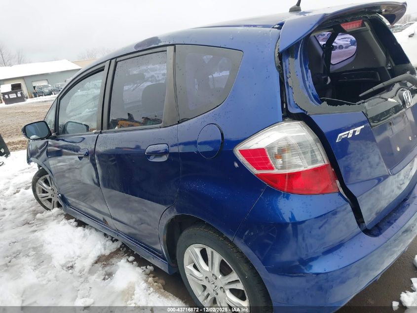 2009 Honda Fit Sport VIN: JHMGE88419S021316 Lot: 43716872