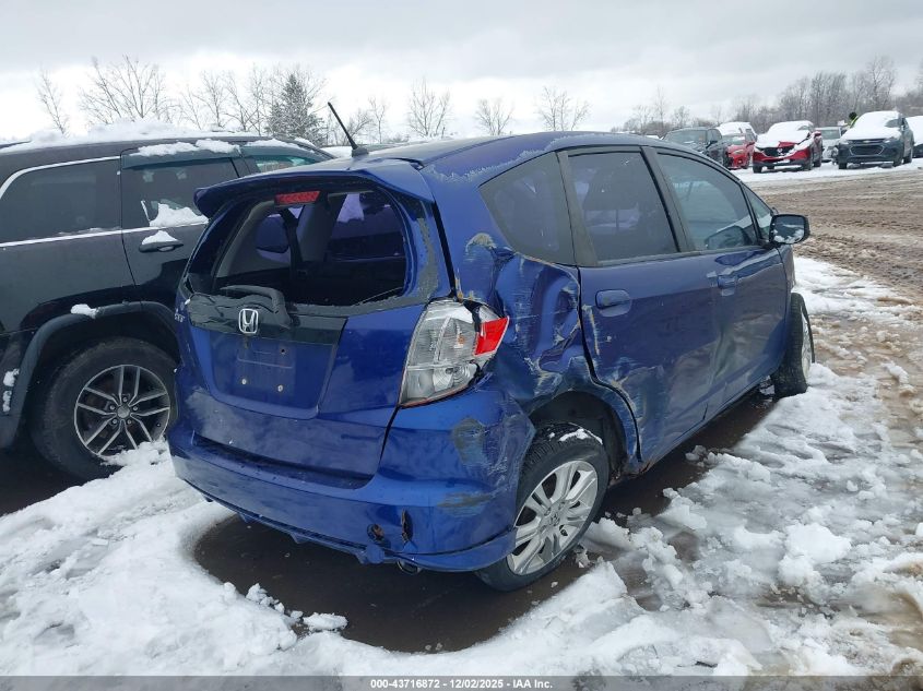 2009 Honda Fit Sport VIN: JHMGE88419S021316 Lot: 43716872