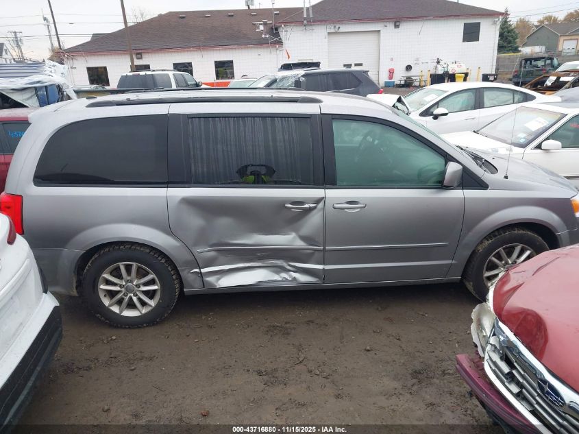 2016 Dodge Grand Caravan Sxt VIN: 2C4RDGCG2GR249512 Lot: 43716880