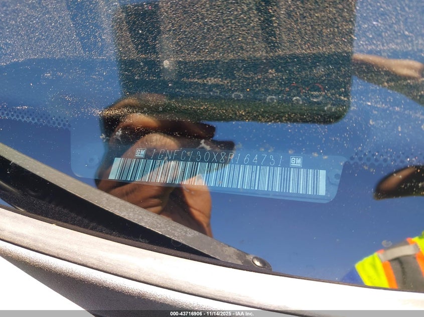 2008 Chevrolet Tahoe Lt W/3Lt VIN: 1GNFC130X8R164731 Lot: 43716906