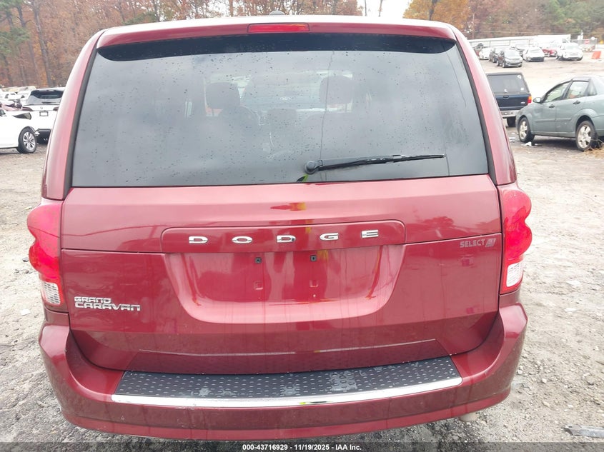 2017 Dodge Grand Caravan Se Plus VIN: 2C4RDGBG3HR568338 Lot: 43716929